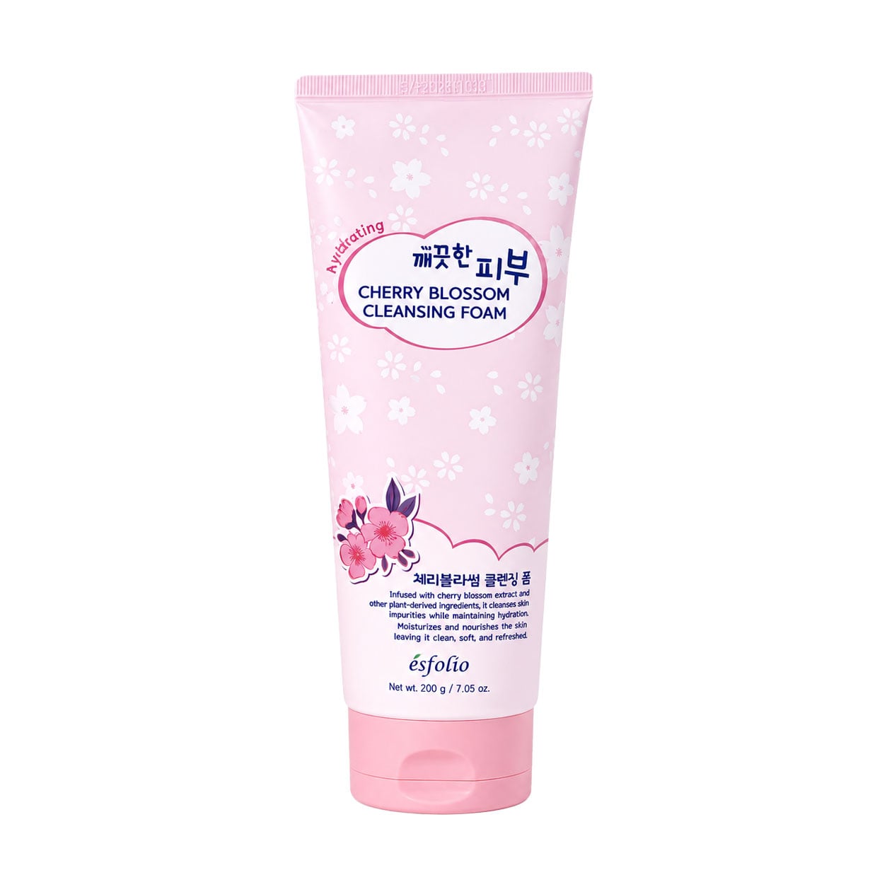 Пінка для вмивання Esfolio Cherry Blossom Cleansing Foam з екстрактом квітів вишні, 200 г
